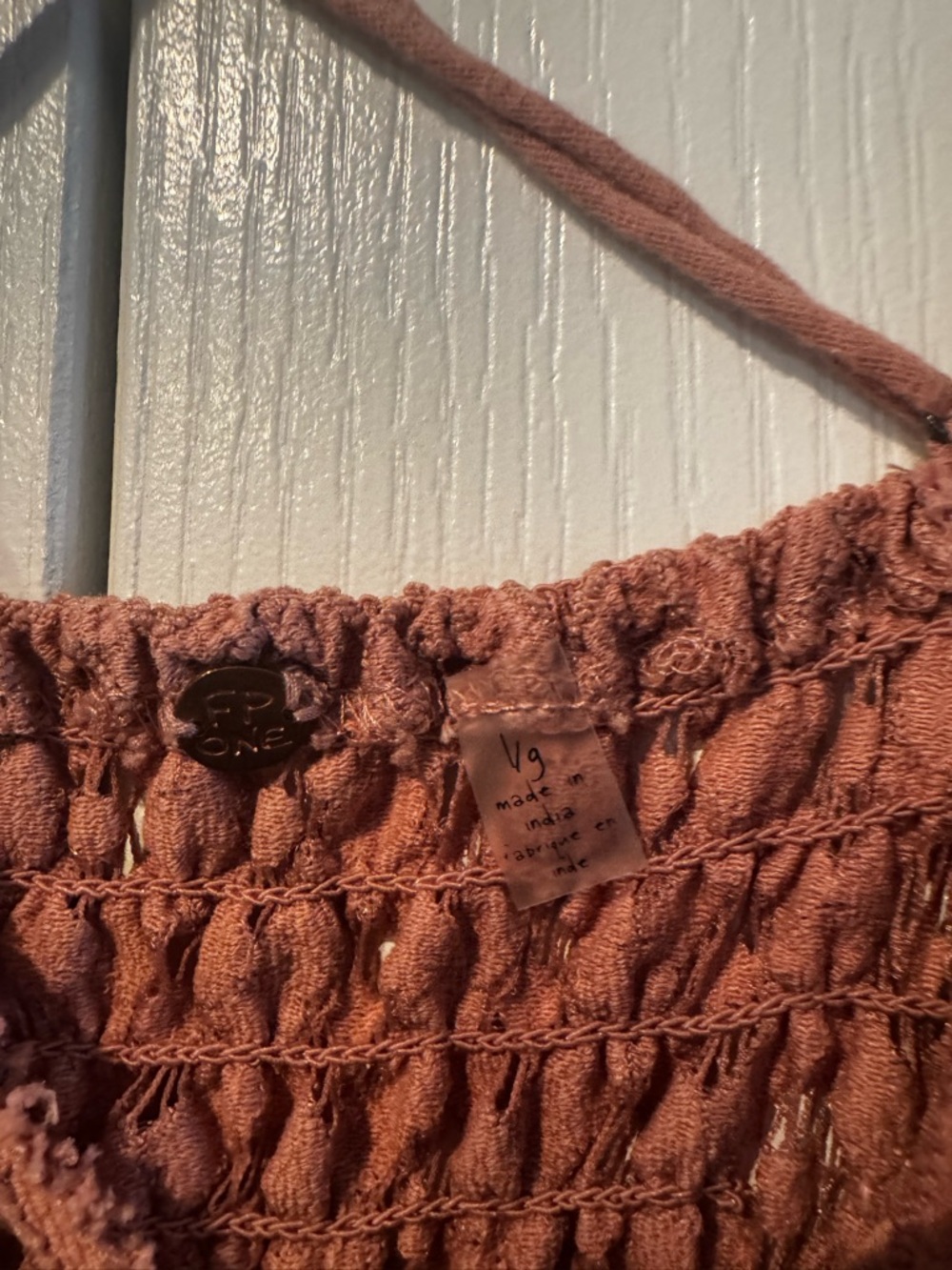 Free People Mauve Pink Adella Mini Dress - Size L - Picture 3 of 5
